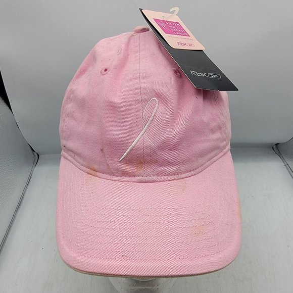Reebok Pink Avon Walk For Breast Cancer Hat Cap Adjustable Comfort Casual - Picture 1 of 12